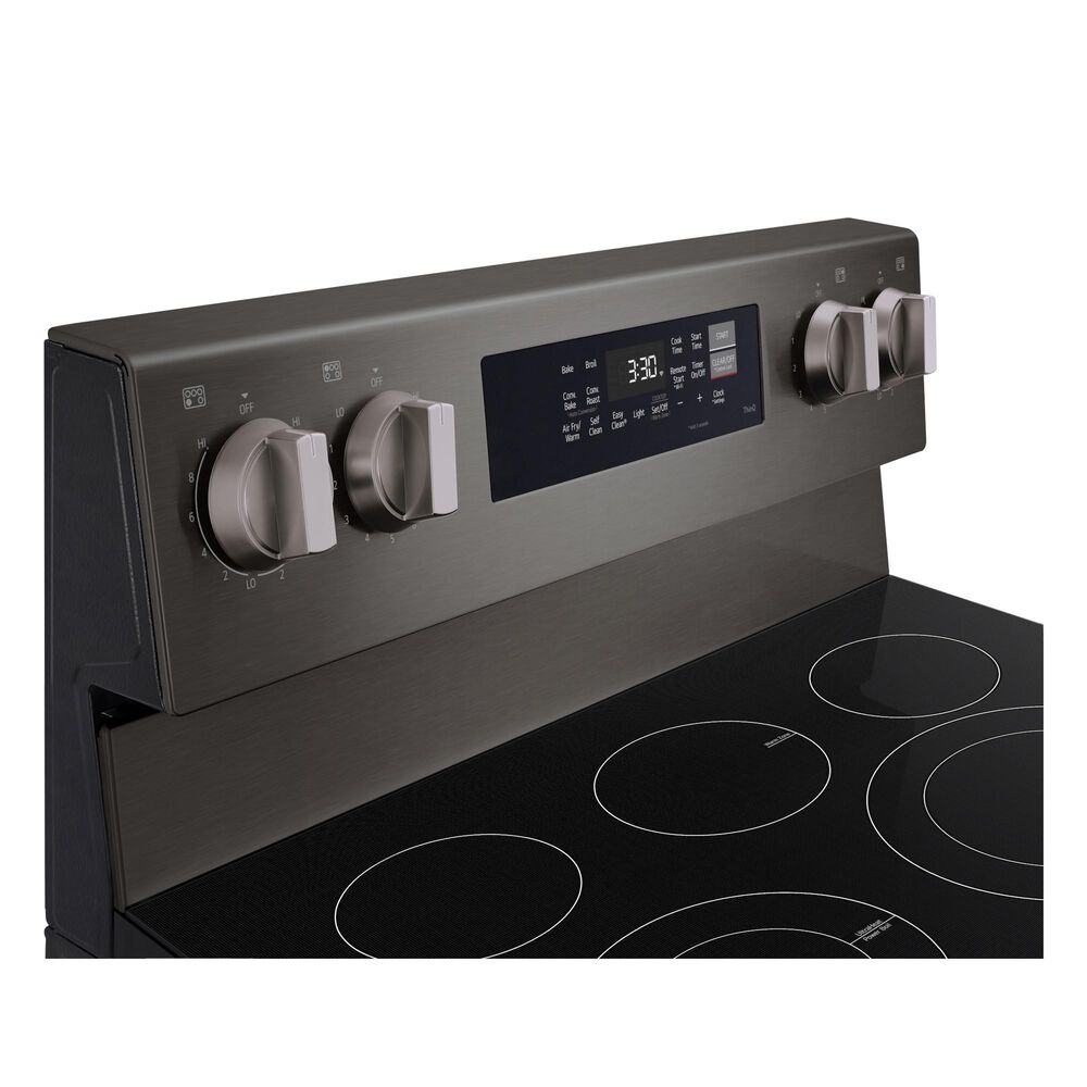 LG 6.3 Cu. Ft. Freestanding Electric Range in Black Stainless Steel, , large
