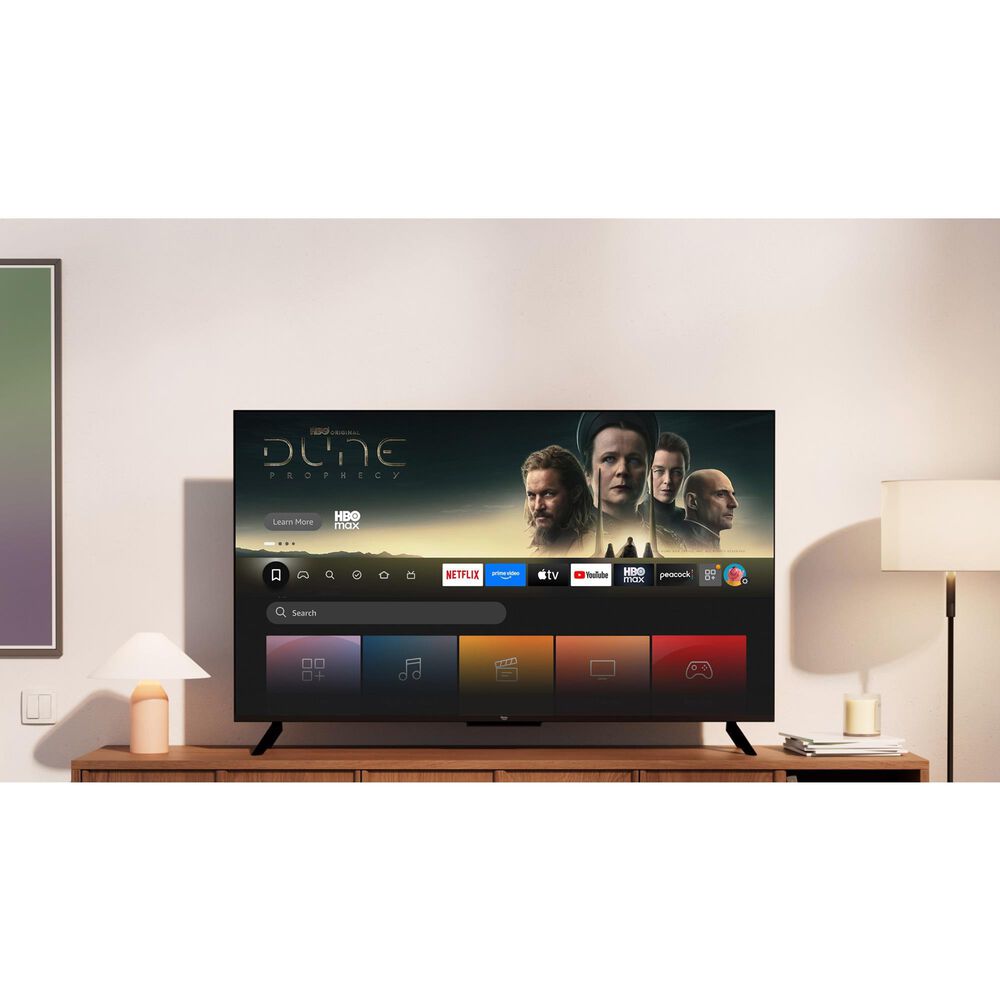 Amazon 65" Omni Mini-LED Series QLED 4K UHD in Black - Smart TV, , large