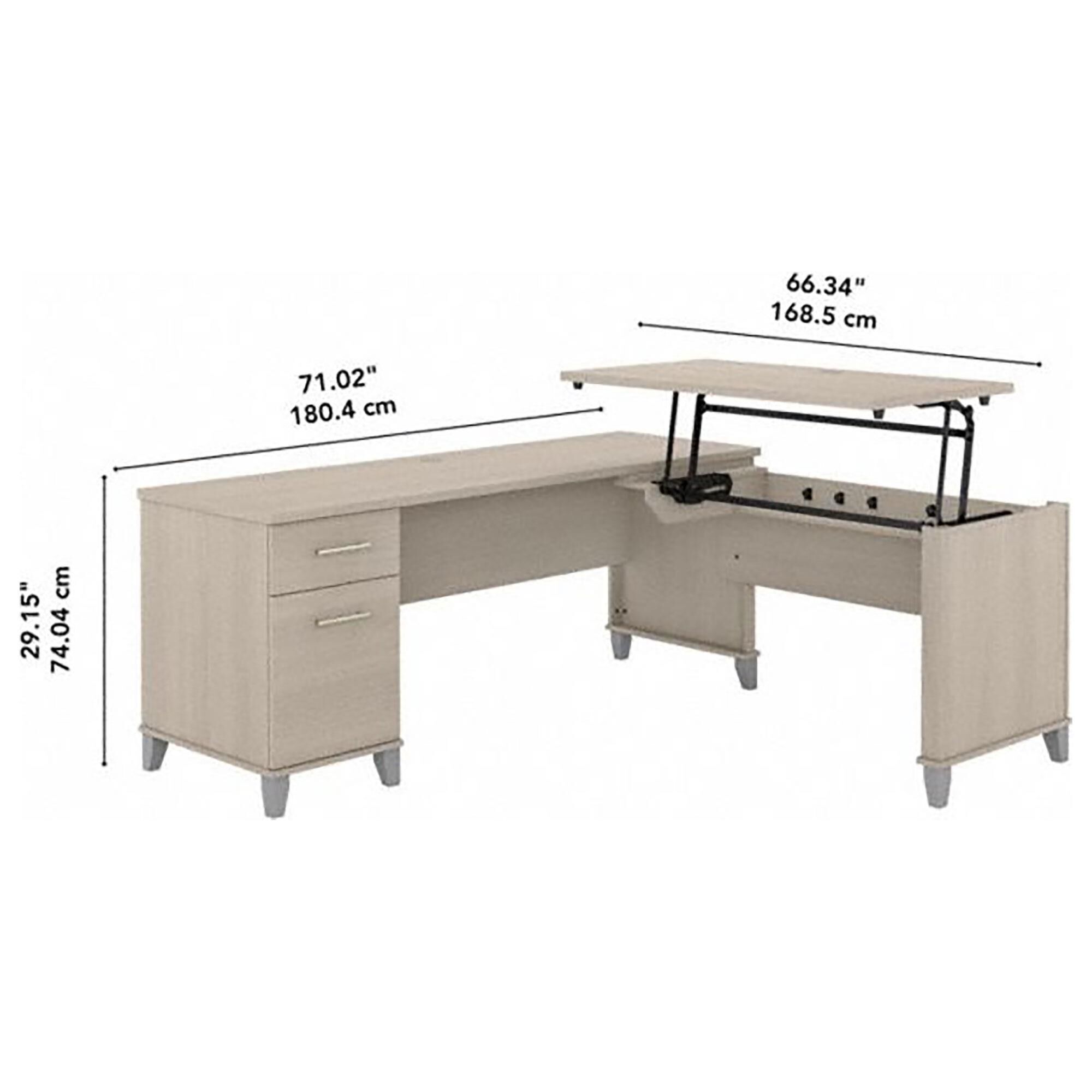 Bush somerset 72 outlet desk