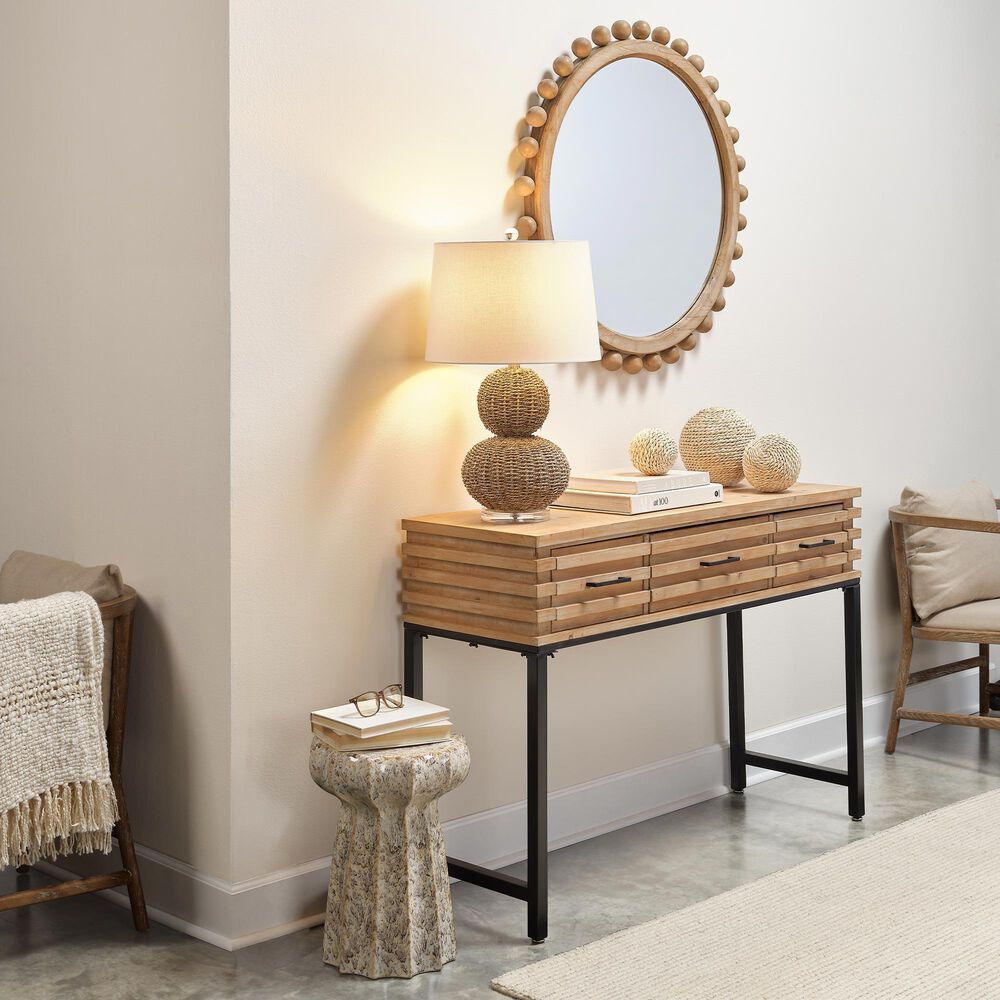 Jamie Young Langford Console Table in Brown and Black, , large