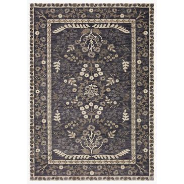 Rifle Paper Co. Fiore FIO-01 2"7" x 4" Charcoal and White Area Rug, , large