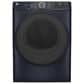 GE Appliances 4.8 Cu. Ft. Front Load Washer and 7.8 Cu. Ft. Electric Dryer Laundry Pair in Sapphire Blue, , large