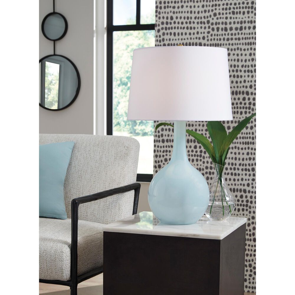 Ashley Rylanton Table Lamp in Aqua, , large