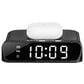 iHome Wireless Charging Alarm Clock in Black, , large