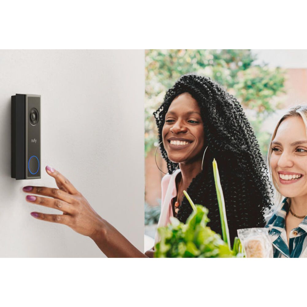 eufy C31 Video Doorbell in Black, , large