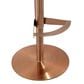 Tov Furniture Loosha Adjustable Bar Stool in Cafe Au Lait, , large