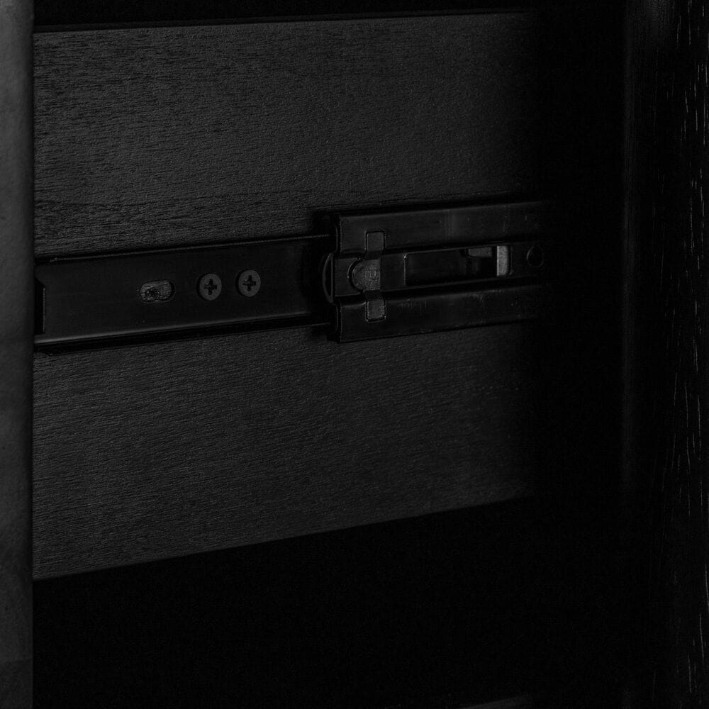 Marquette Interiors Casal 4-Drawer High Chest in Black, , large