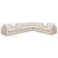 Ashley ModMax 8-Piece L-Shaped Sectional in Oyster, , large