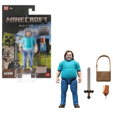 Minecraft A Minecraft Movie - 4" Steve Action Figure in Multicolor, , large