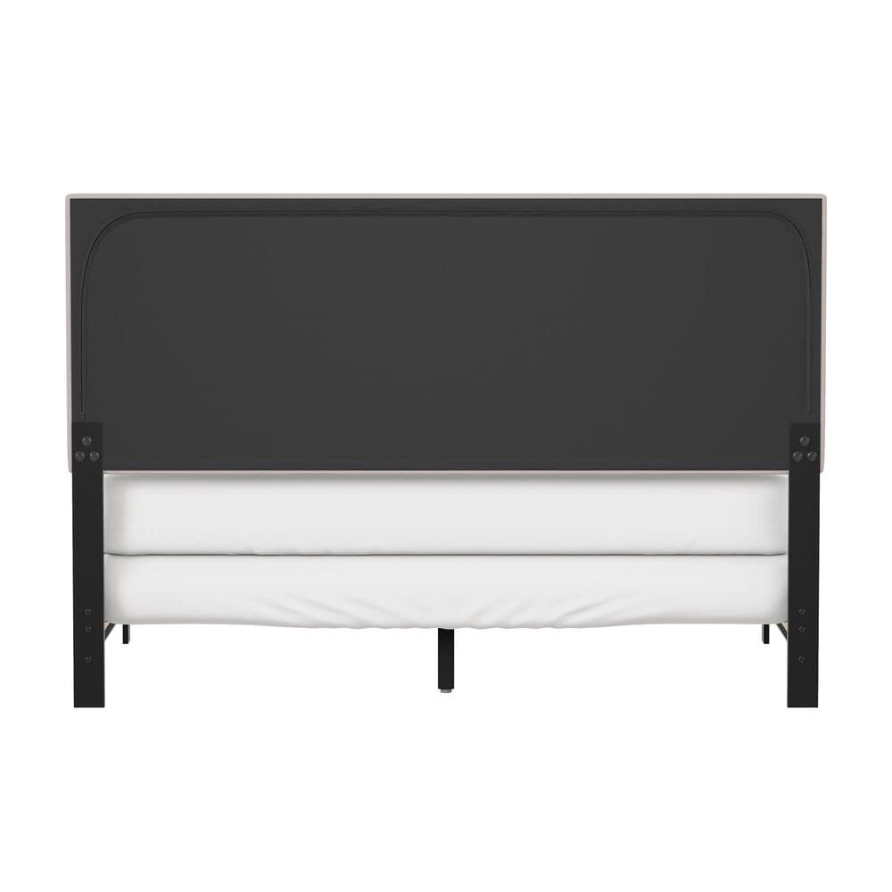 Richlands Furniture Willow Queen Upholstered Panel Bed in Gray Fog, , large