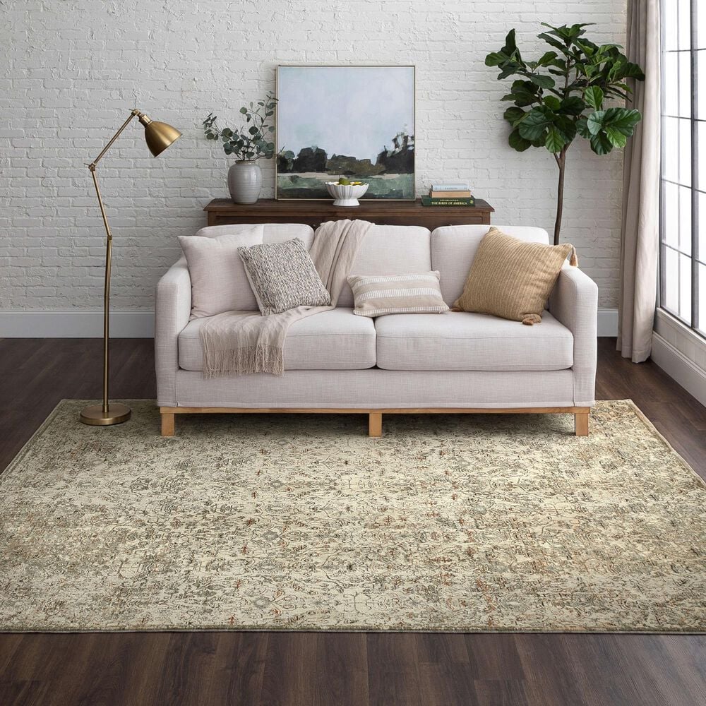 Karastan Divina Sanctum 12&#39; x 15&#39; Cream Area Rug, , large