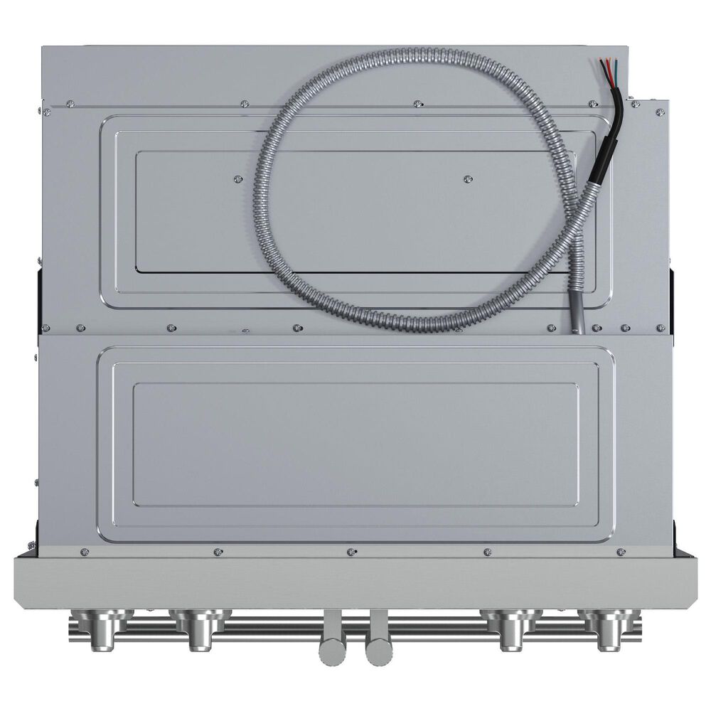 Forno Asti 30" Double Electric Wall Oven with Upper French Door in Stainless Steel, , large