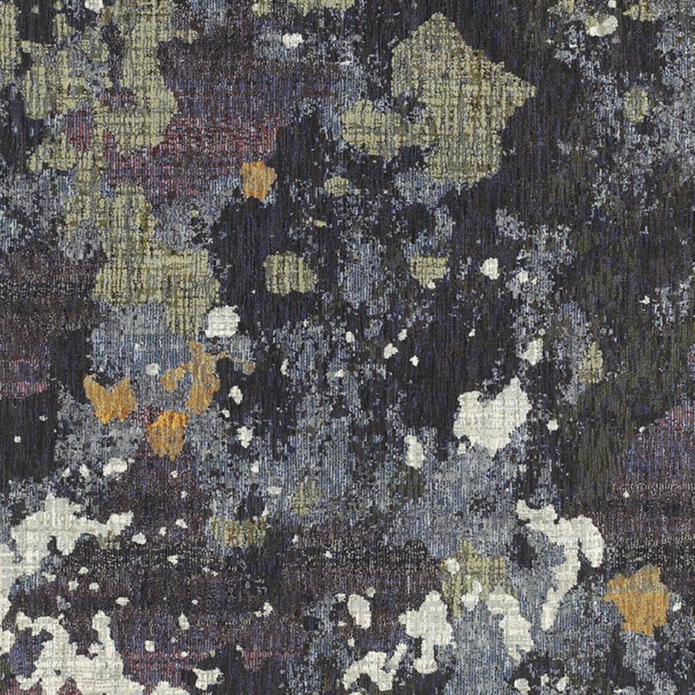 Oriental Weavers Evolution 8029A 3&#39;3&quot; x 5&#39;2&quot; Navy Area Rug, , large