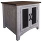 Fallridge Pueblo End Table in Light Gray, , large