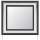 Ashley Zuraleus Dresser Mirror in Matte Black, Chrome and Silver, , large