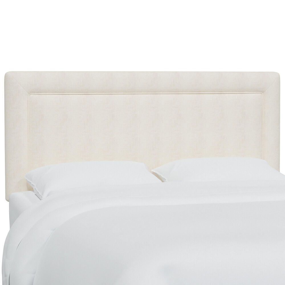 Skyline Furniture Full Headboard in Zuma White NFM