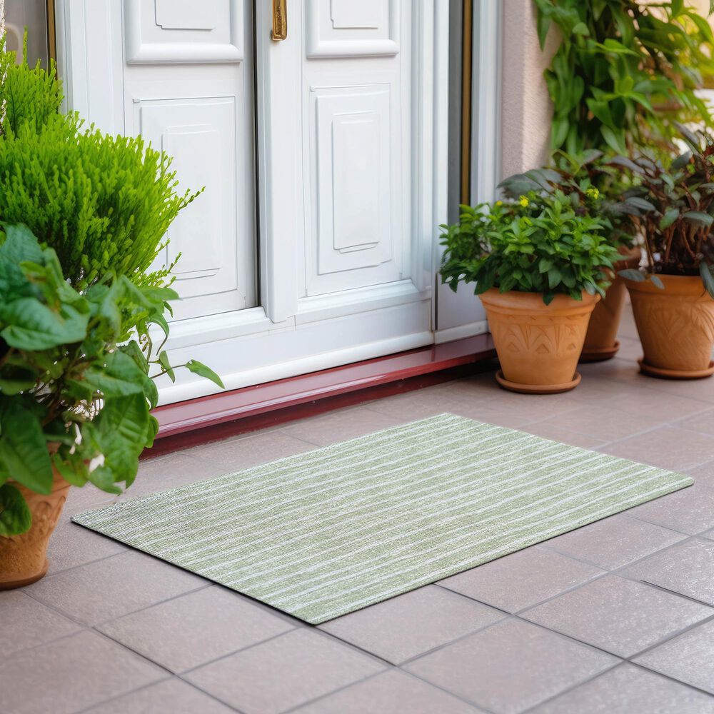 Dalyn Rug Company Laidley 1&#39;8&quot; x 2&#39;6&quot; Mist Indoor/Outdoor Area Rug, , large