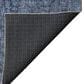 Dalyn Rug Company Karaj KJ3 2"3" x 7"6" Blue Indoor/Outdoor Runner, , large