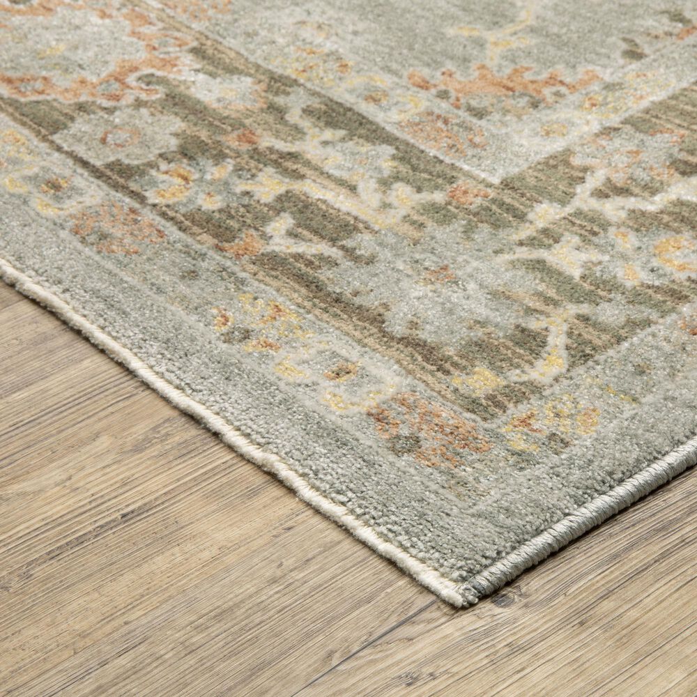 Oriental Weavers Keaton Blue and Multicolor 3&#39;3&quot; x 5&#39; Area Rug, , large