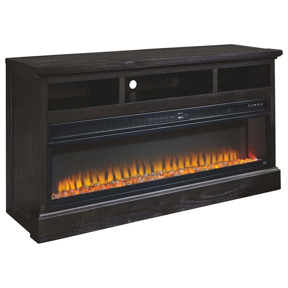 Signature Design by Ashley Wide Fireplace Insert in Black, , large