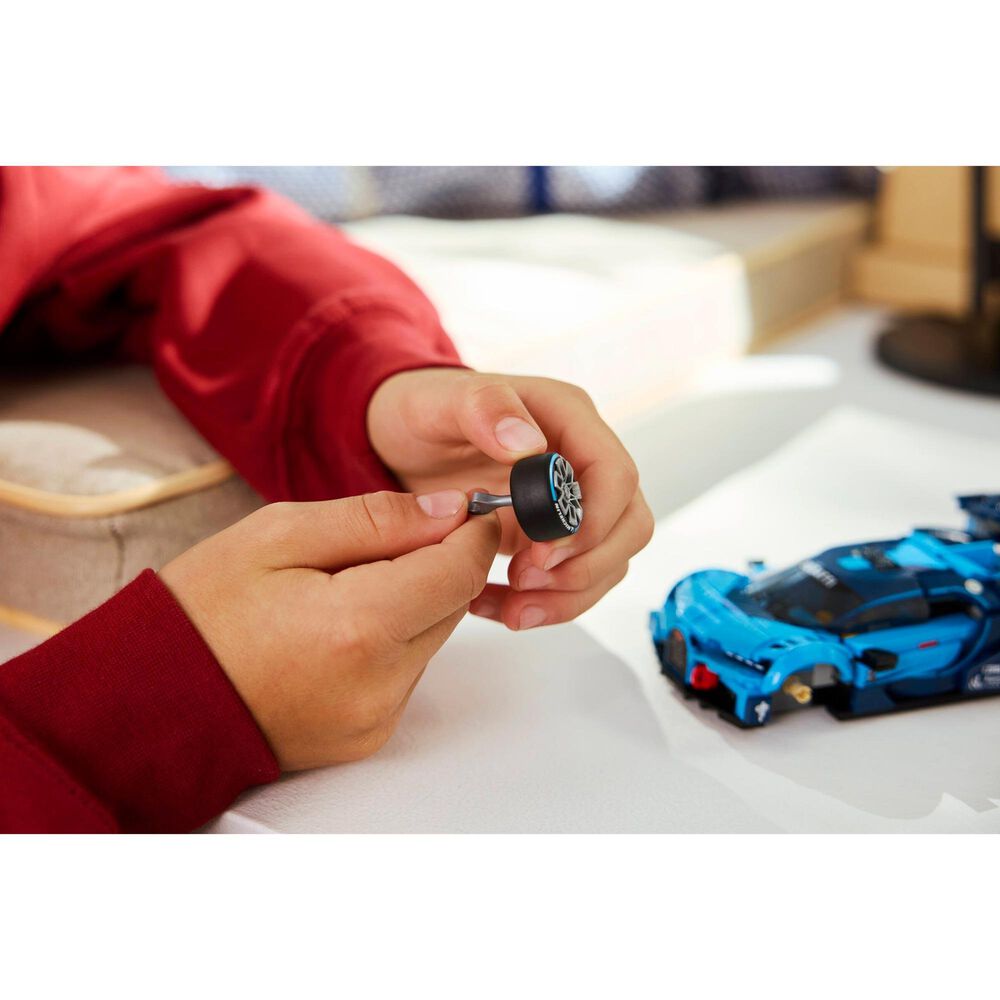 LEGO Speed Champions Bugatti Vision GT Hyper Sports Car Building Set, , large