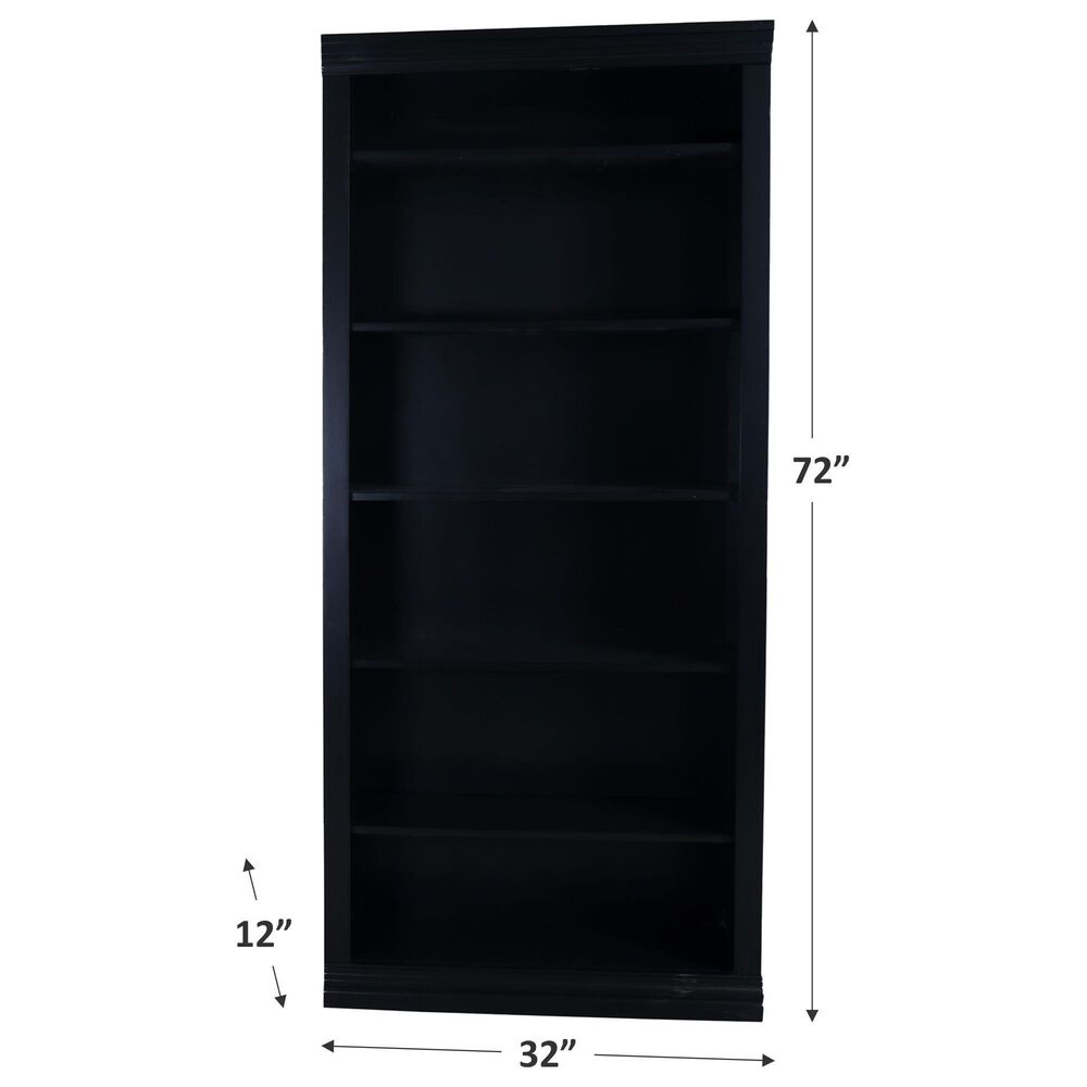 Cal-Baja Furniture DZ 72&quot; Bookcase in Black, , large