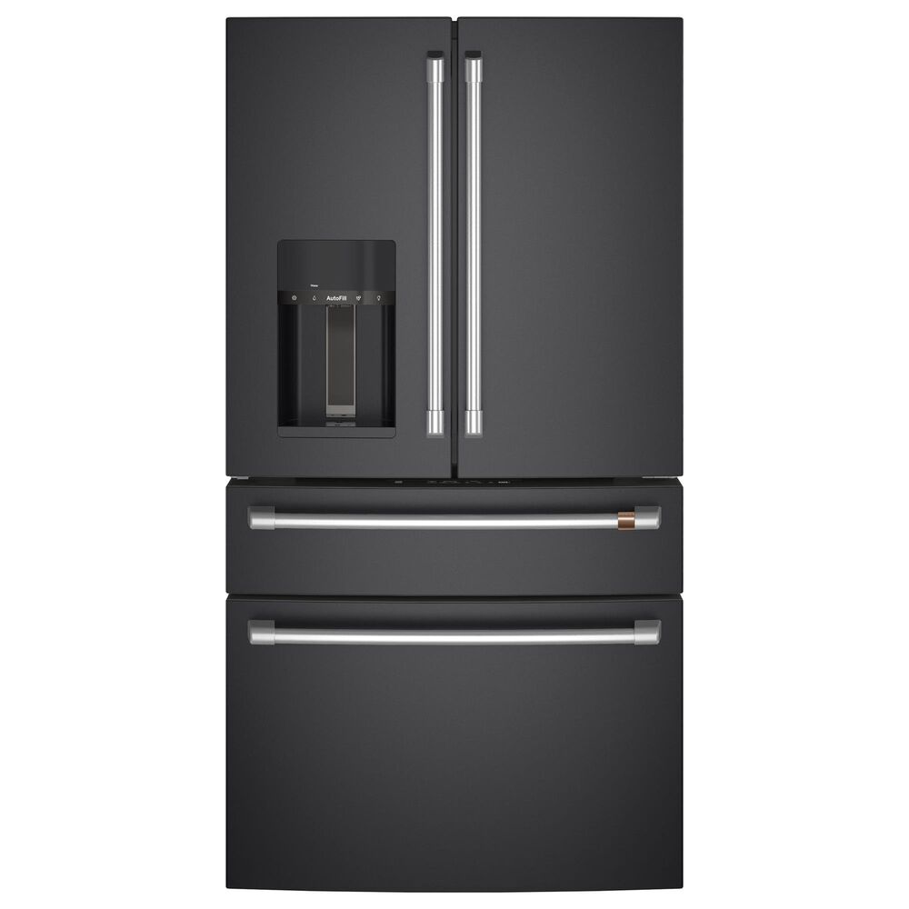G.E. Cafe 22.3 Cu. Ft. 4Door French Door Refrigerator in Matte Black