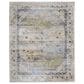 Feizy Melrose 2"6" x 7"3" Ivory and Green Runner, , large