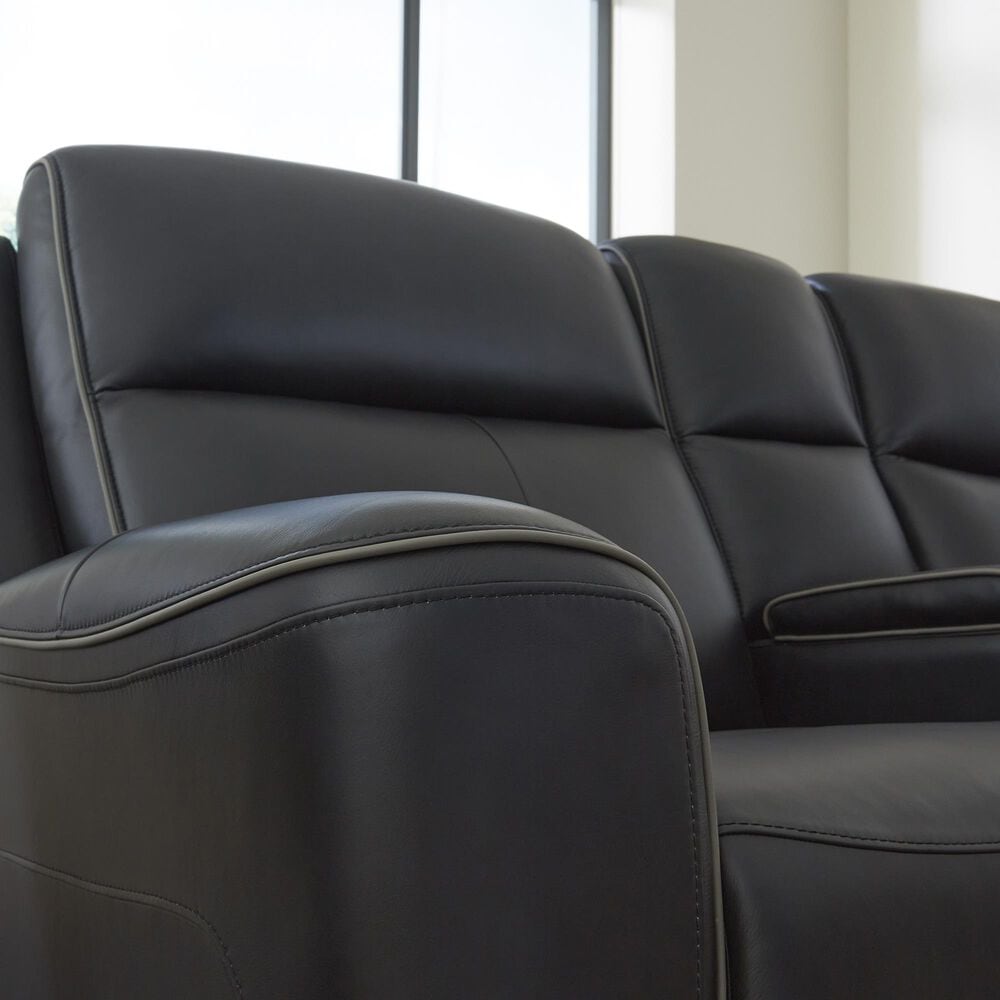 Ashley 5Z-Comfort Power Reclining Sofa and Loveseat Set in Onyx, , large