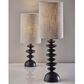 Adesso Beatrice Tall Table Lamp in Matte Black, , large