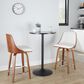 Lumisource Gianna 24" Swivel Counter Stool in Walnut and Chrome (Set of 2), , large