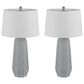 Cal Lighting Drayton Table Lamp in Stone Grey (Set of 2), , large