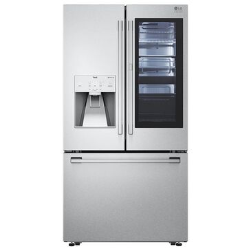LG STUDIO 24 Cu. Ft. Counter-Depth Refrigerator with Craft Ice Maker in Stainless Steel, , large