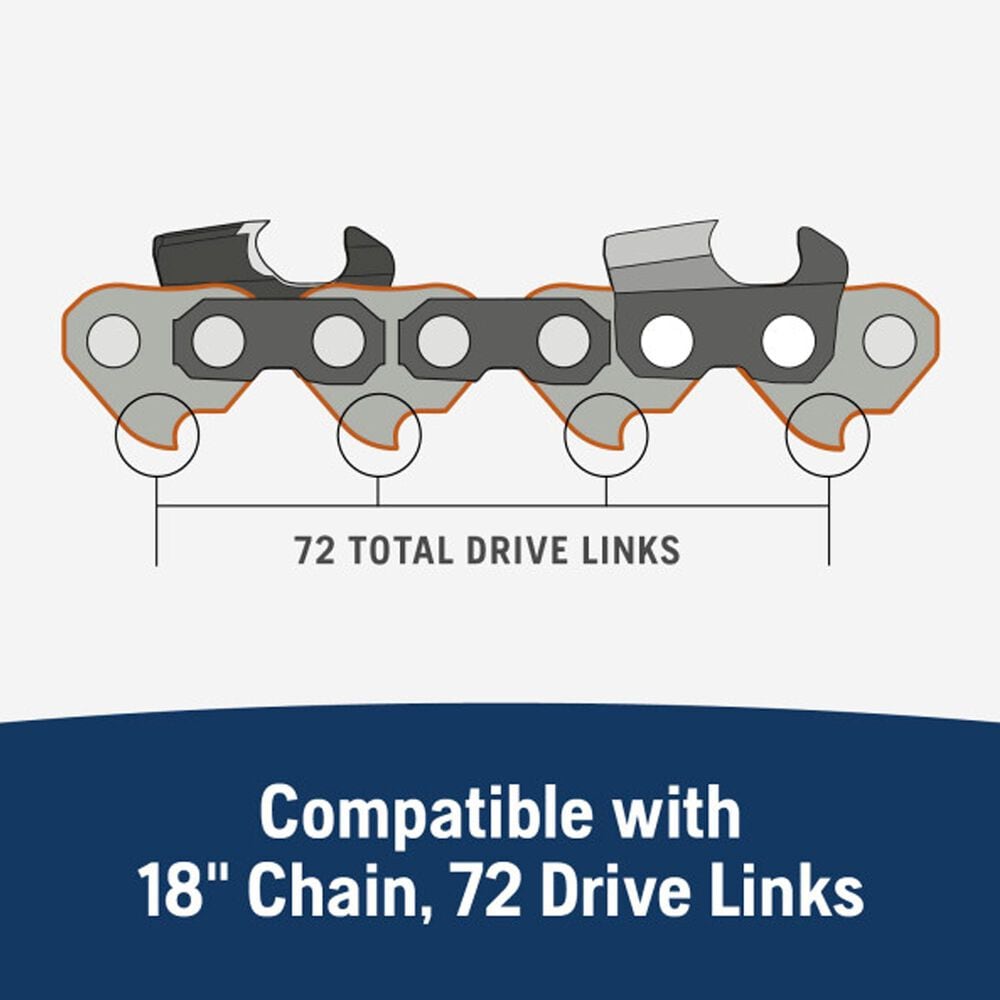 Husqvarna X-Force 18&quot; Chainsaw Bar, , large