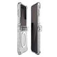 ITSkins Hybrid_R Clear MagSafe Case for Samsung Galaxy Z Flip8 in Transparent, , large