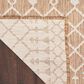 Nourison Positano Southwestern Jute 7" x 10" Indoor/Outdoor Area Rug, , large