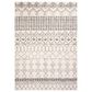 Safavieh Tulum 6" x 9" Ivory and Grey Area Rug, , large