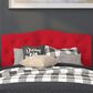 Flash Furniture Cambridge Full Upholstered Headboard in Red, , large