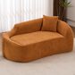 Hearth and Haven Chaise Lounge Chair in Orange, , large