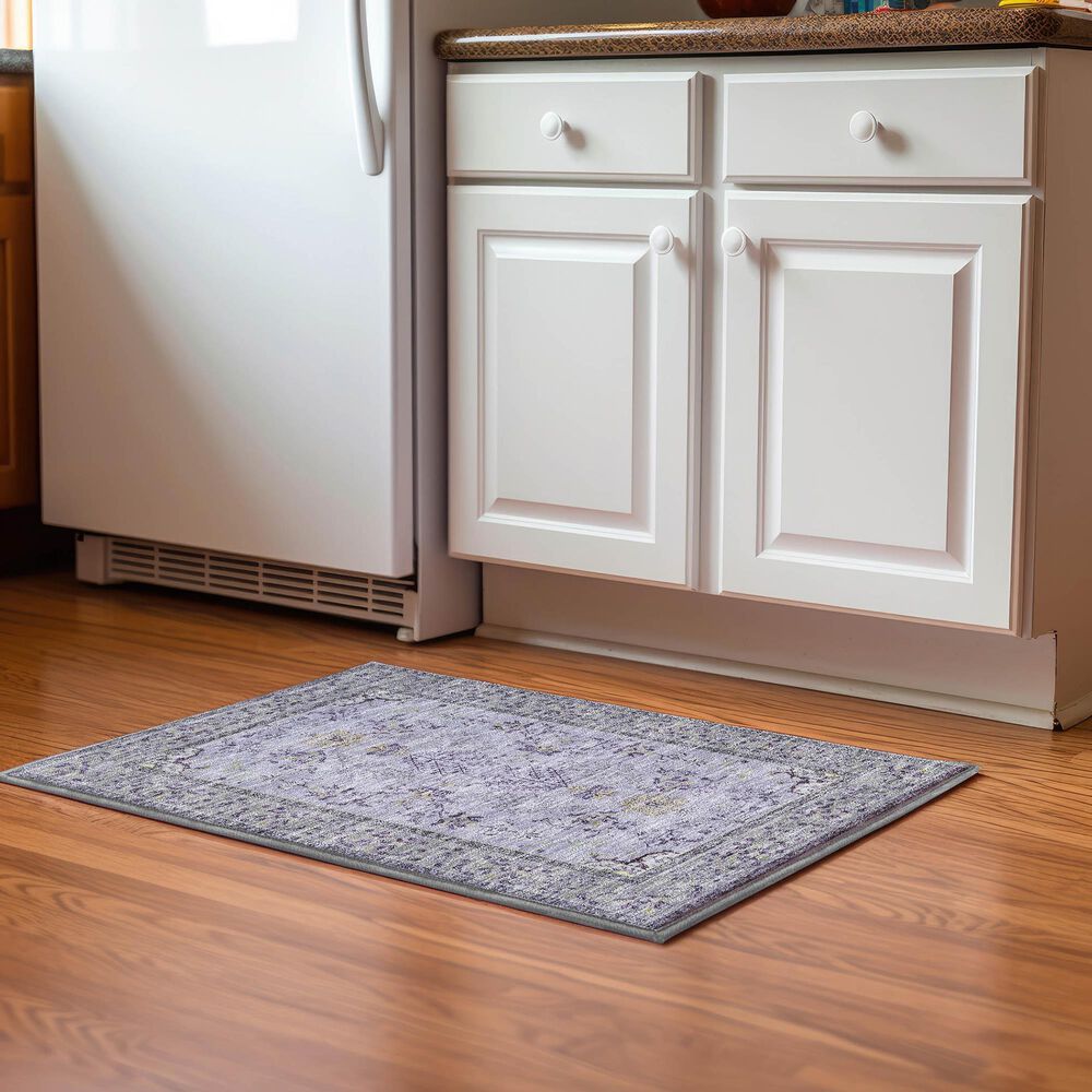 Dalyn Rug Company Hatay 1&#39;8&quot; x 2&#39;6&quot; Lavender Area Rug, , large