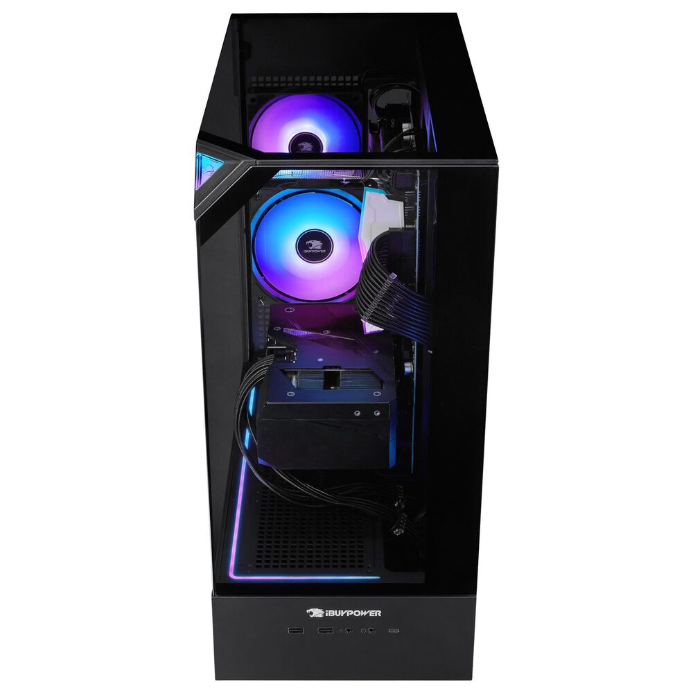 iBUYPOWER Element 9 Gaming Desktop PC | Intel Core Ultra 5 225F - 16GB RAM - NVIDIA GeForce RTX 5060Ti Graphics - 1TB SSD in Black, , large