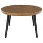 Ashley Horizon Hall Patio Oval Cocktail Table in Brown and Black, , large