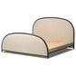 Four Hands Lamont Queen Platform Panel Bed in Savory Parchment, , large