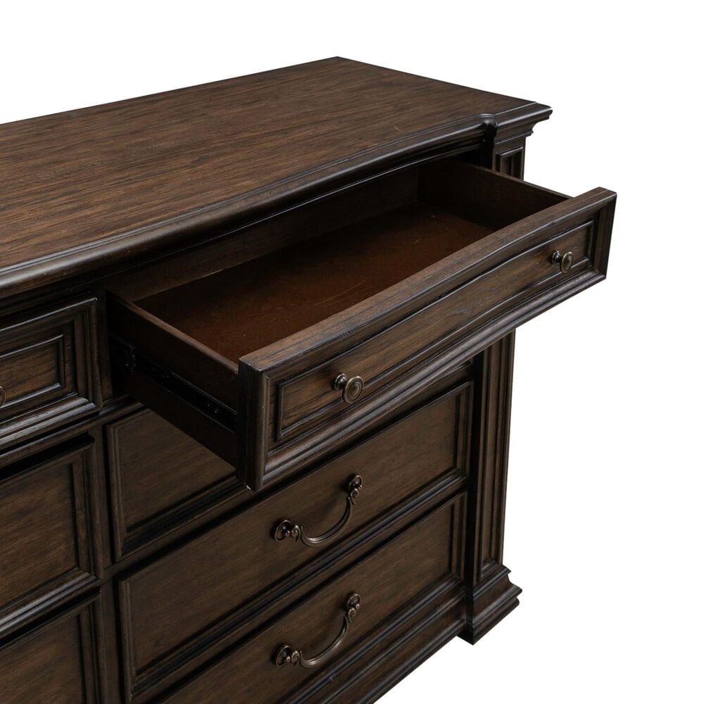 Belle Furnishings Provence Park 8-Drawer Dresser Only in Chateau Brown, , large