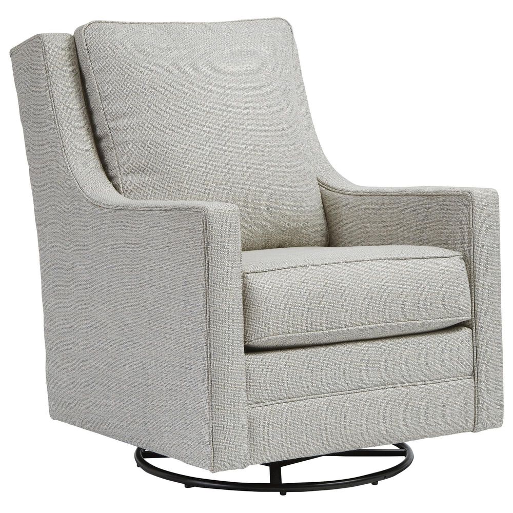Ashley Kambria Swivel Glider Accent Chair in Frost, , large