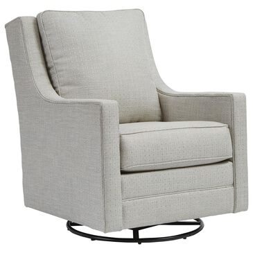 Ashley Kambria Swivel Glider Accent Chair in Frost, , large