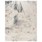 Nourison Desire Ivory, Grey and Blue 9" x 12" Area Rug, , large