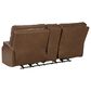 Ashley Francesca Power Reclining Loveseat with Console in Auburn, , large