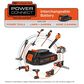 Black & Decker 20V Max Powerconnect 4.0 Ah Battery in Black and Orange, , large