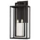 Troy Lighting Amire 20" 2-Light Exterior Wall Sconce in Texture Black, , large